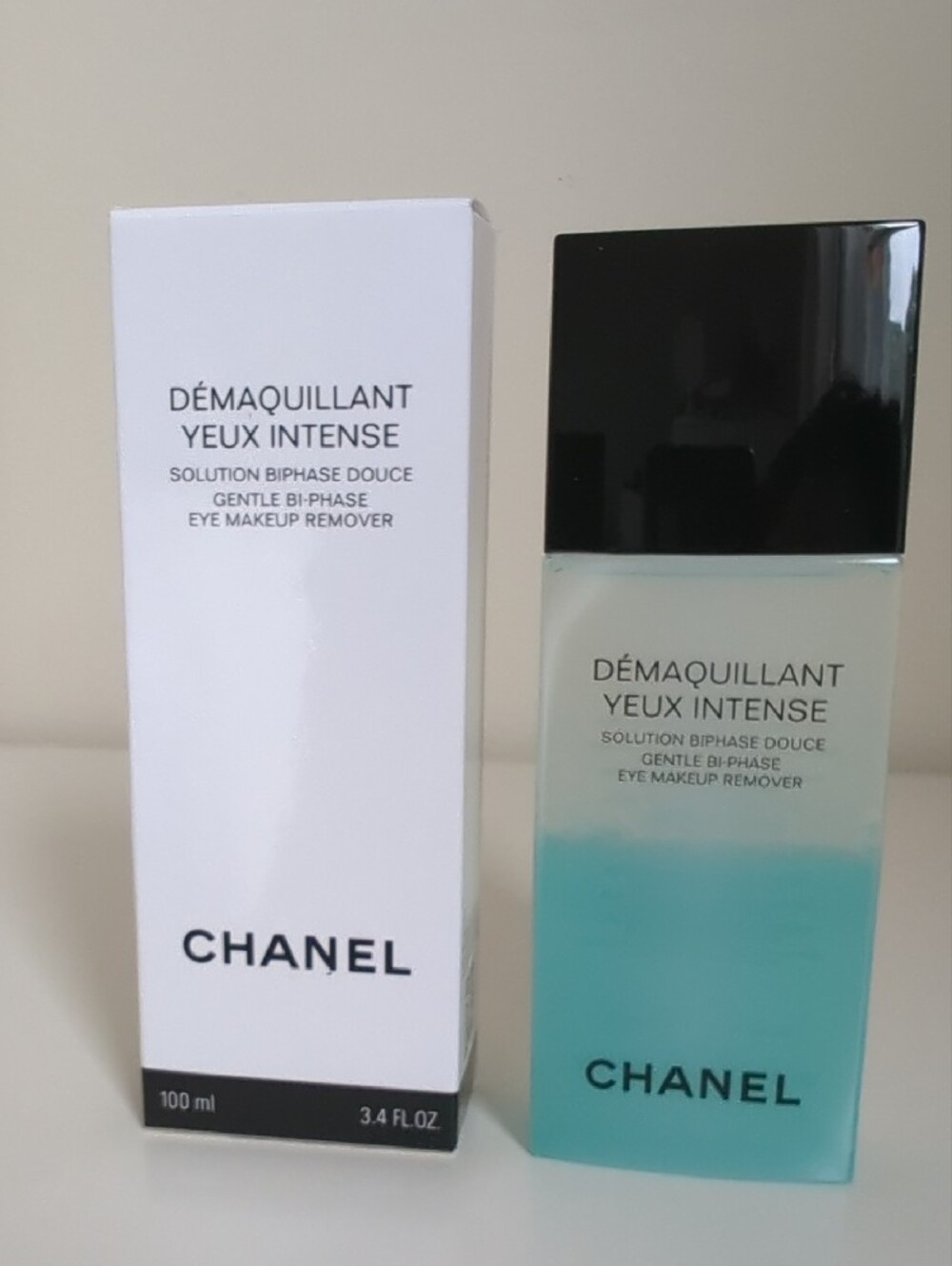 NWT CHANEL DÉMAQUILLANT YEUX INTENSE Gentle Bi-Phase Eye Makeup Remover